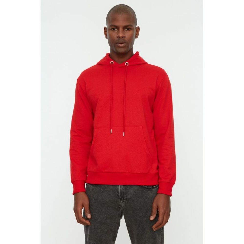 NWT Trendyol Men Regular Hood Knit Sweatshirt